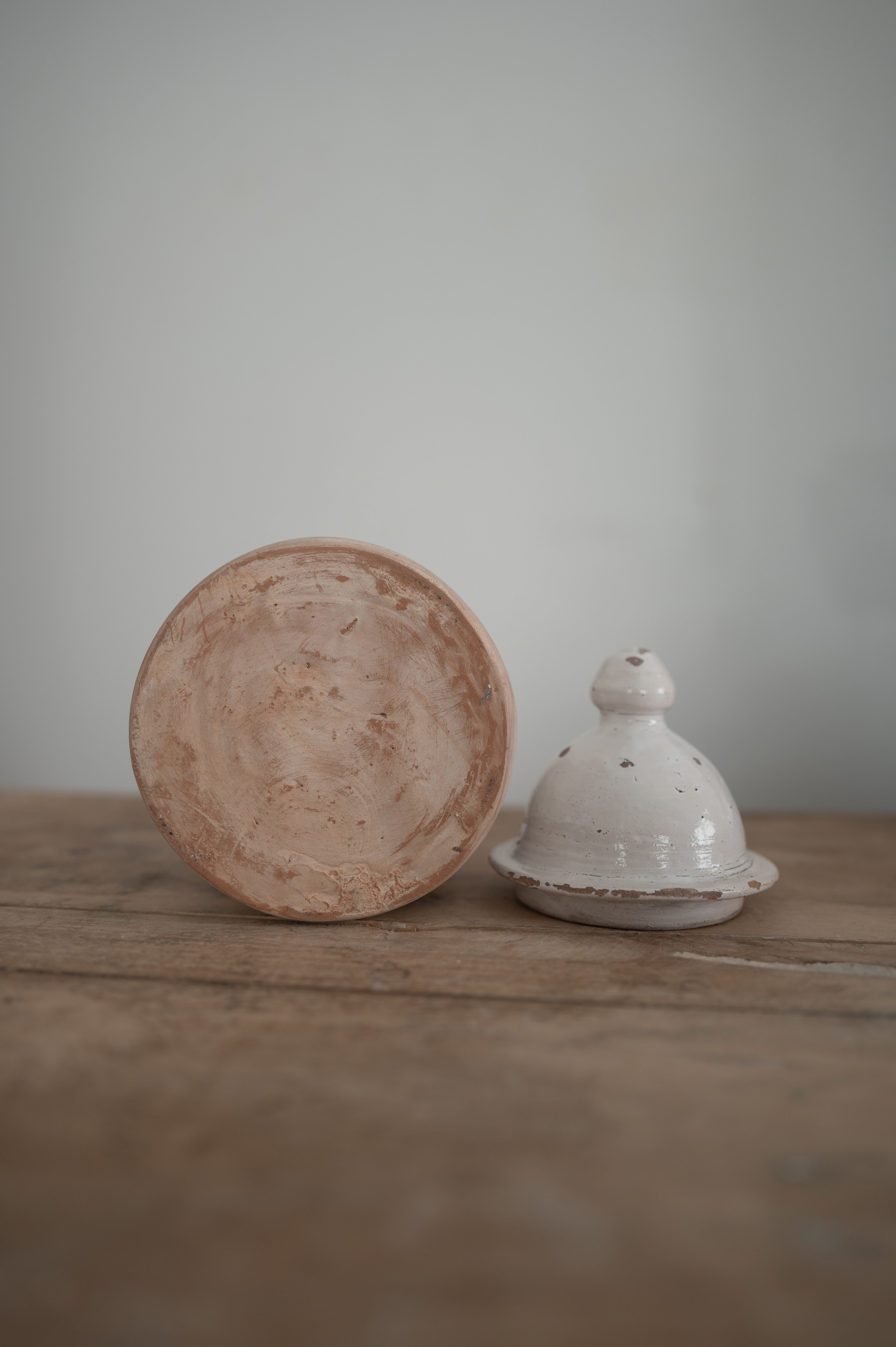 イタリア アンティーク 陶器 壺 1900年代 イタリア AN-24137