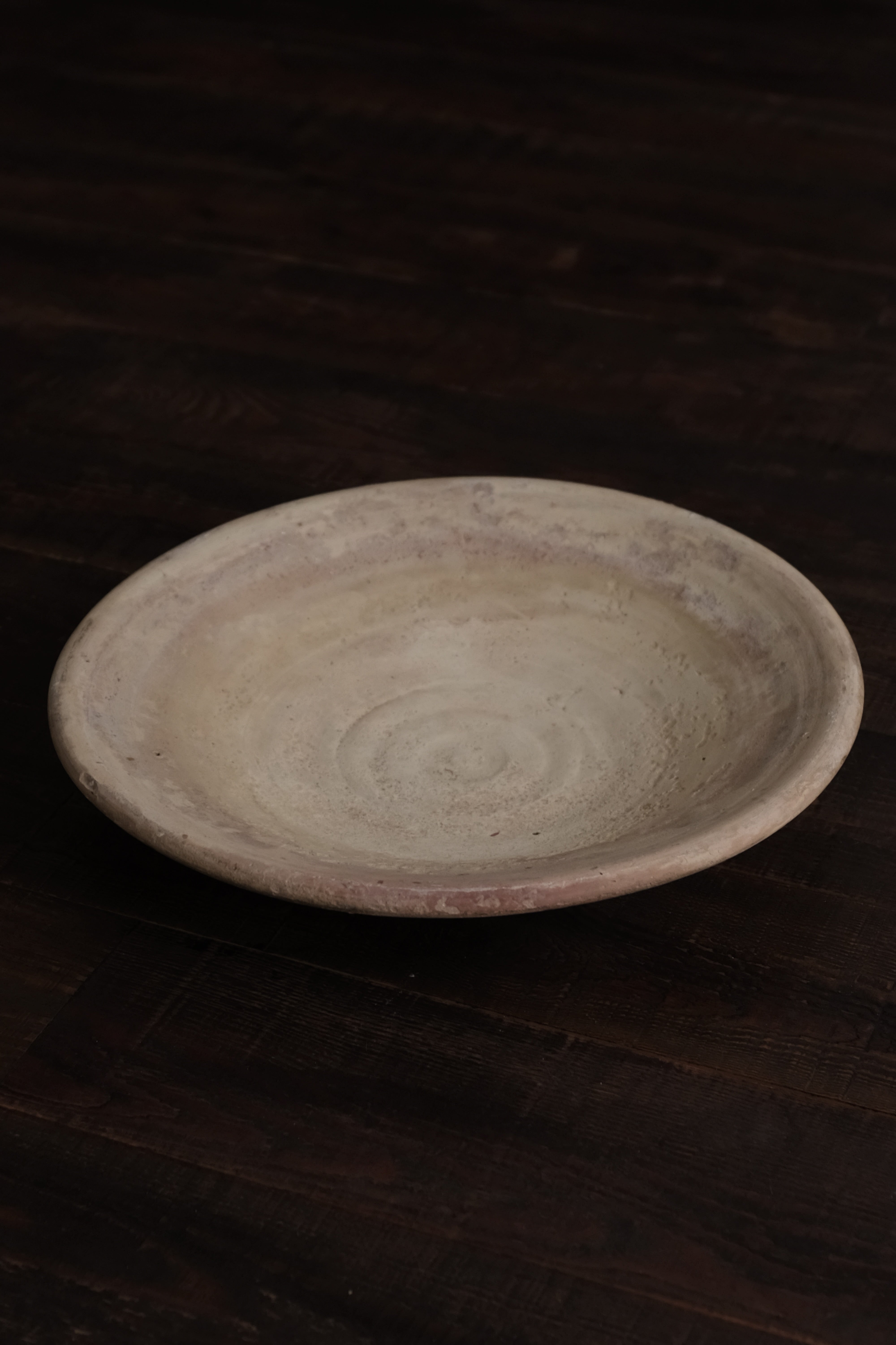  19世紀 イタリア プーリア 無釉素焼き皿 AT-23622, Puglia 23622,- ambiant