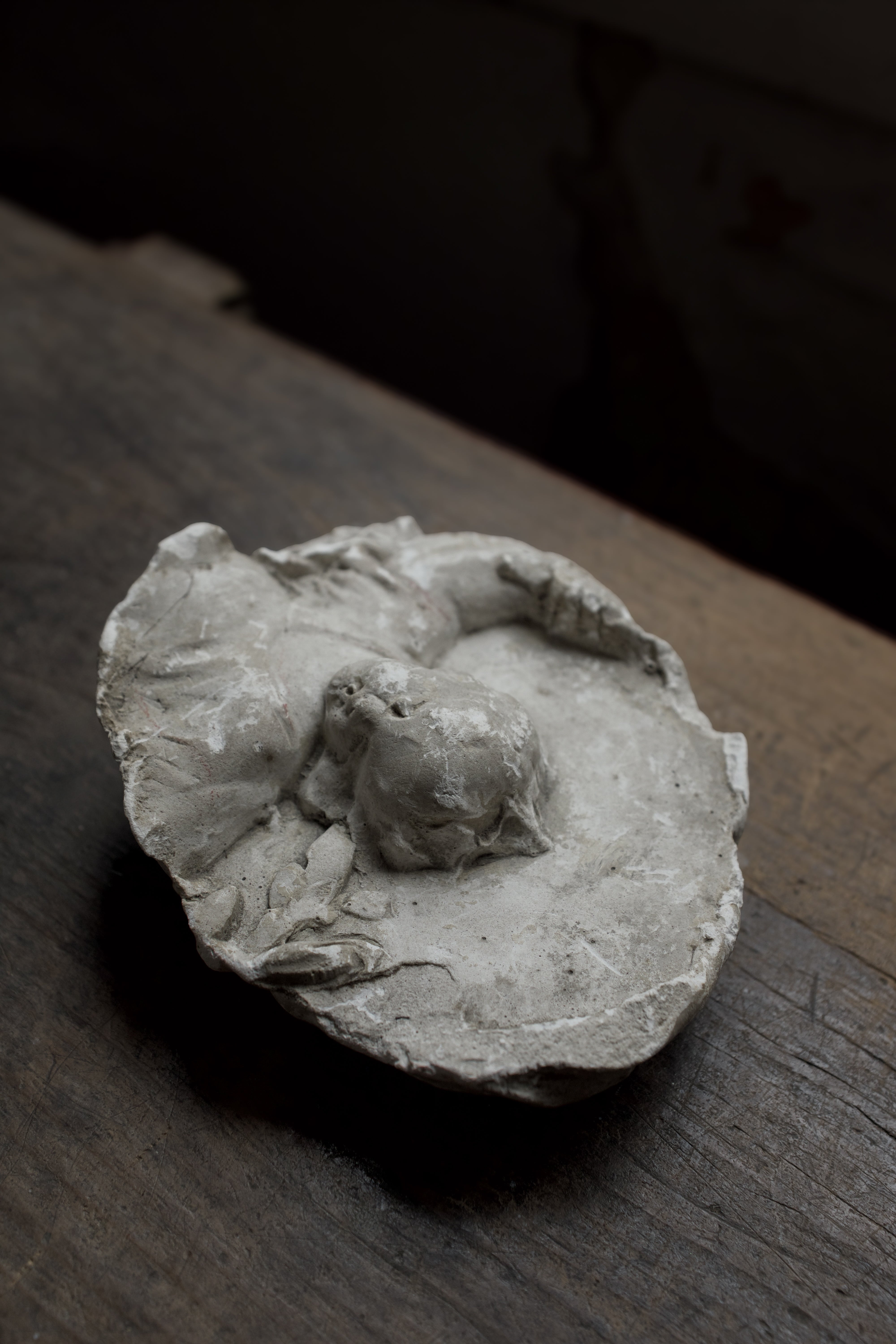  フランス 石膏 オブジェ アンティーク AN-23224, Plaster,- ambiant