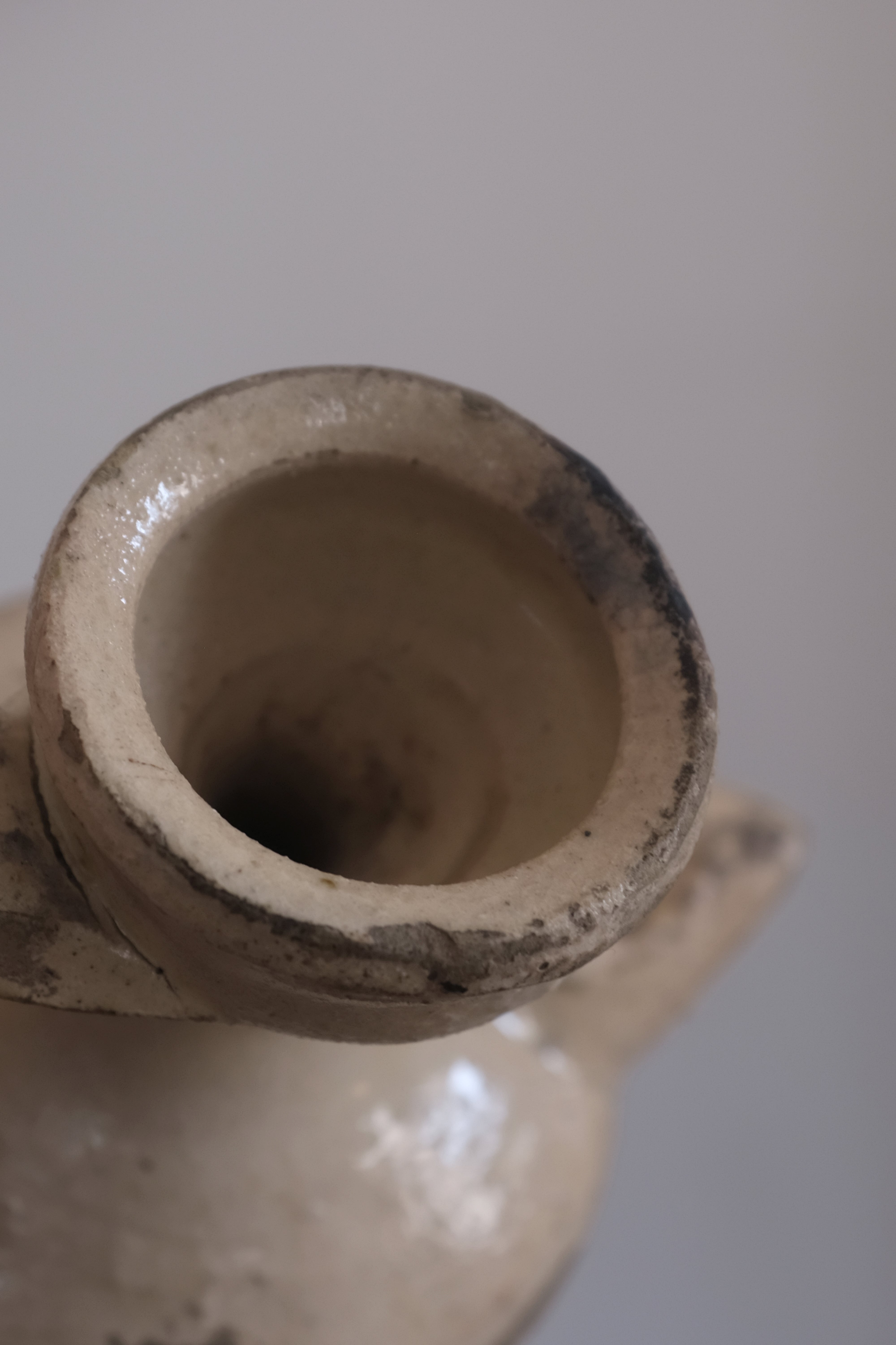 プーリア アンティーク 陶器 19世紀 グロッターリエ AN-24081