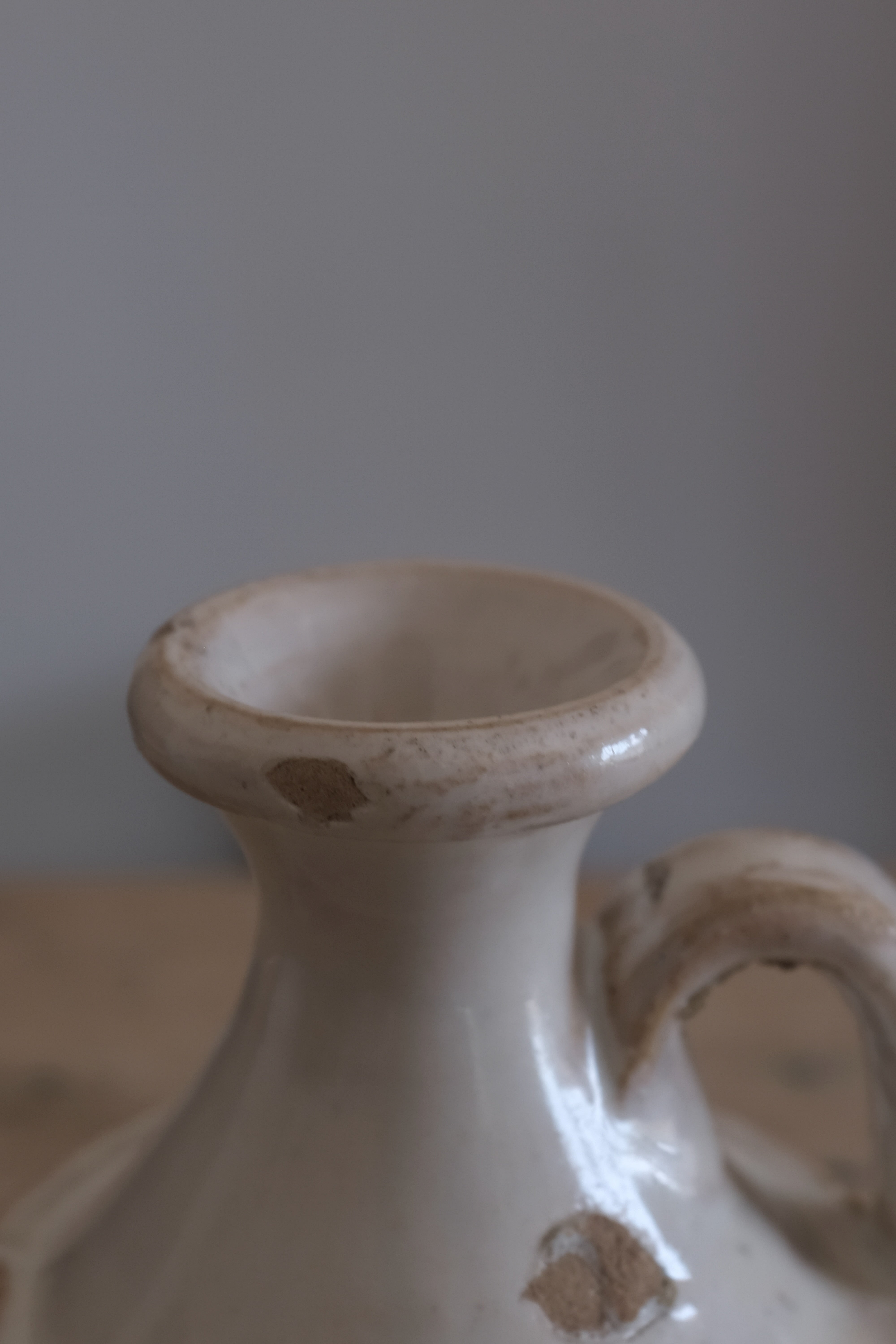 プーリア アンティーク 陶器 19世紀 グロッターリエ AN-24082