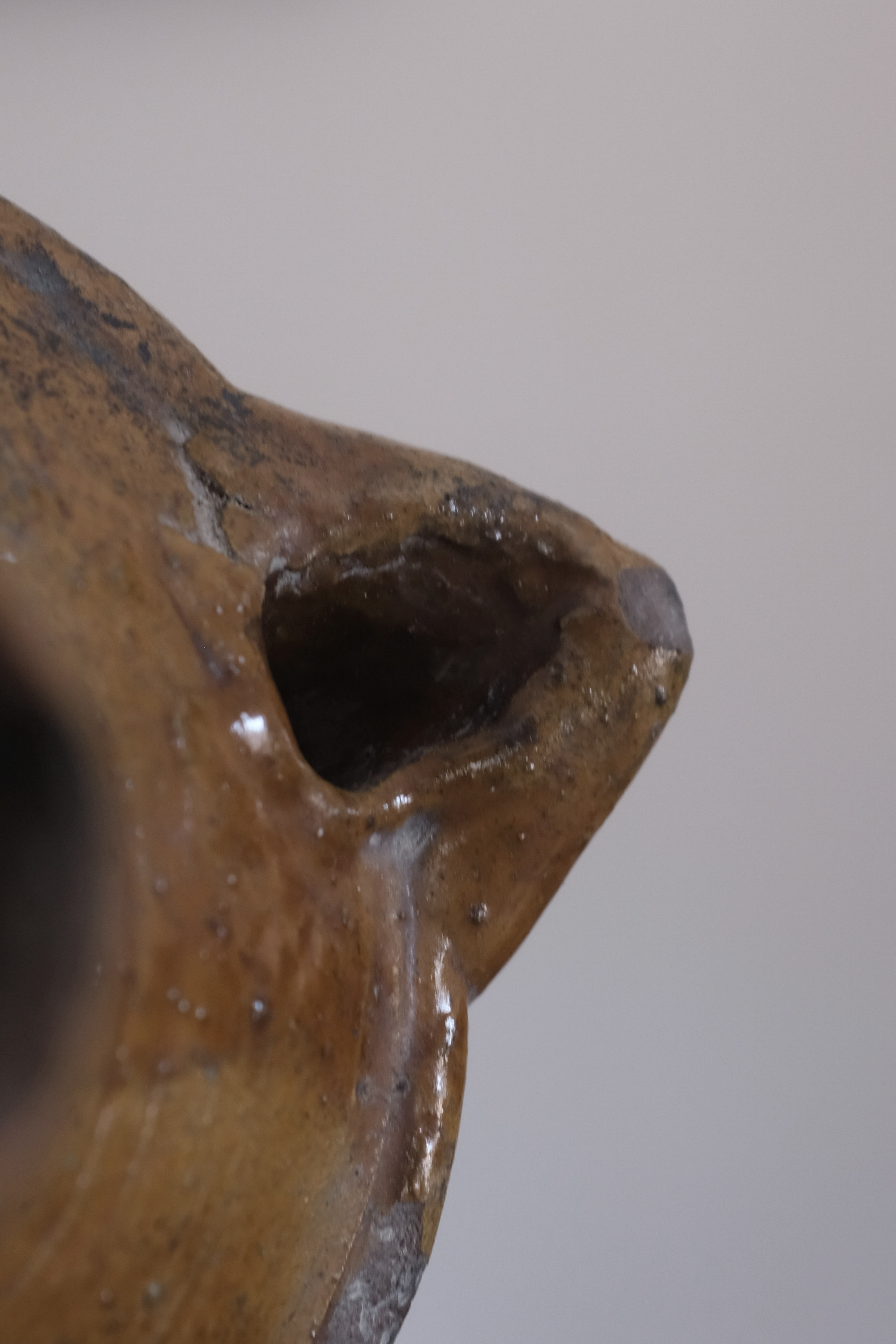 イタリア アンティーク 陶器 19世紀 イタリア AN-24084