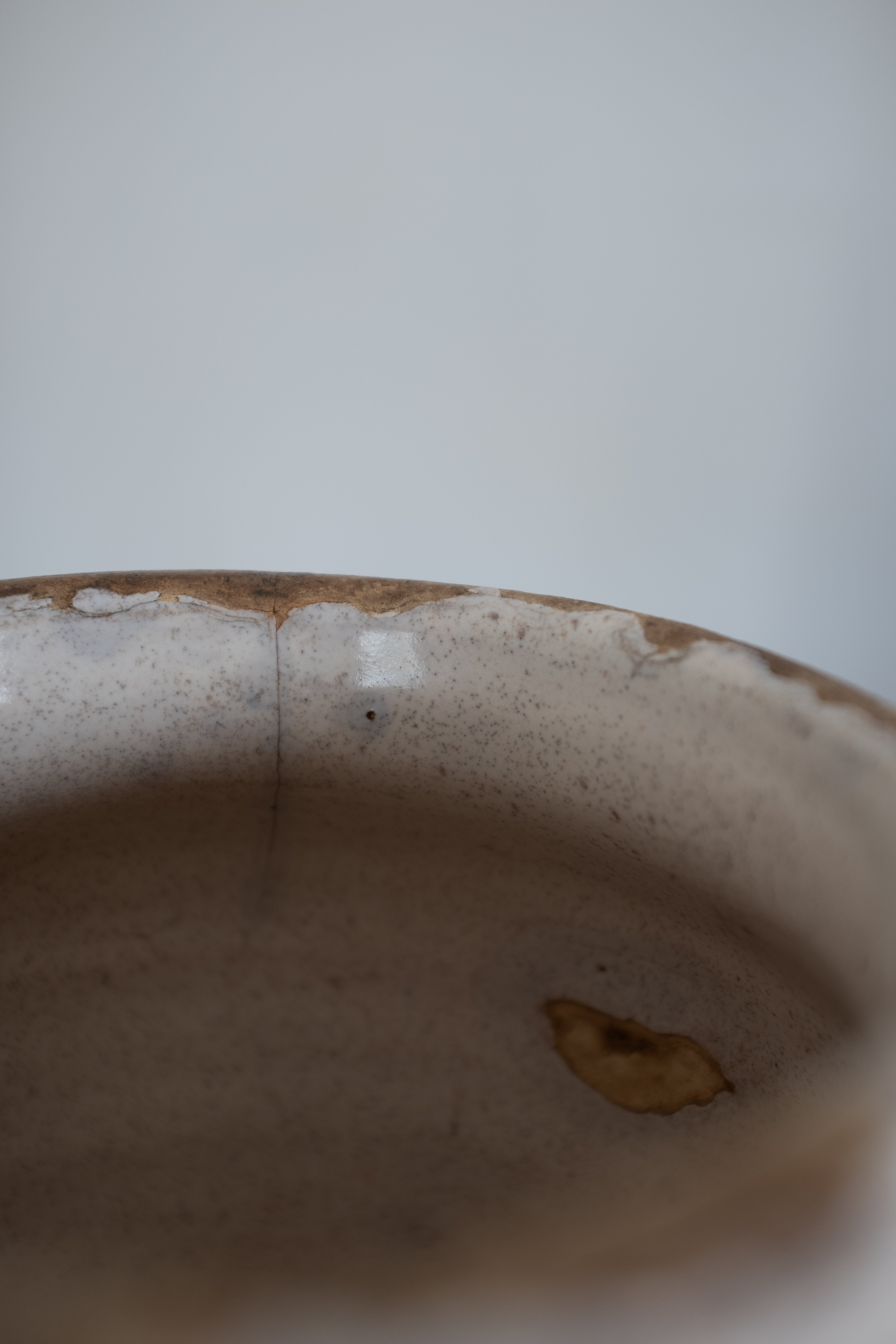  18世紀 ~ 19世紀 イタリア マヨリカ焼 白錫釉 薬壺 アンティーク, Antique,- ambiant