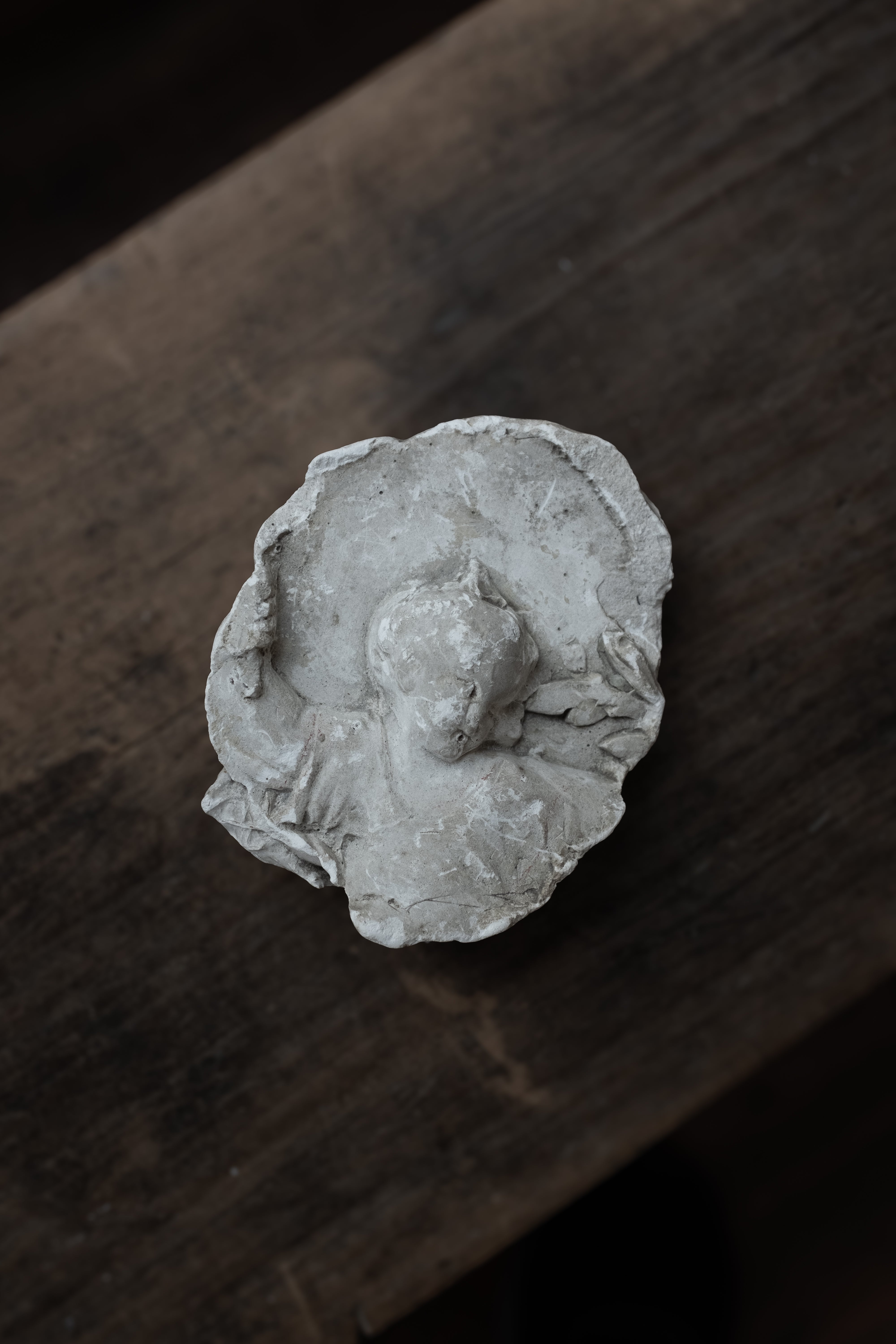  フランス 石膏 オブジェ アンティーク AN-23224, Plaster,- ambiant