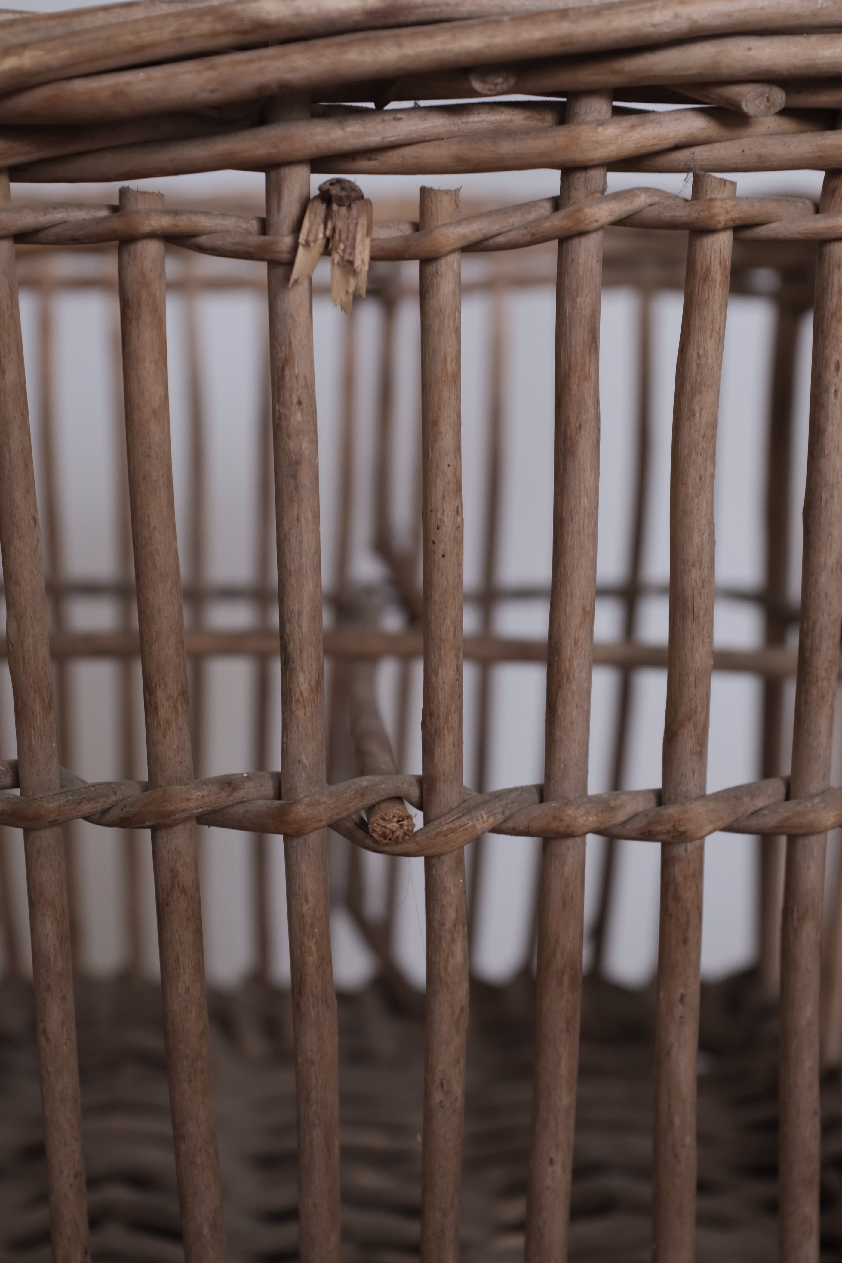  French Wicker Basket  "Panier" / フランス ボトル入れ用 パニエ, French Wicker Basket "Panier",- ambiant