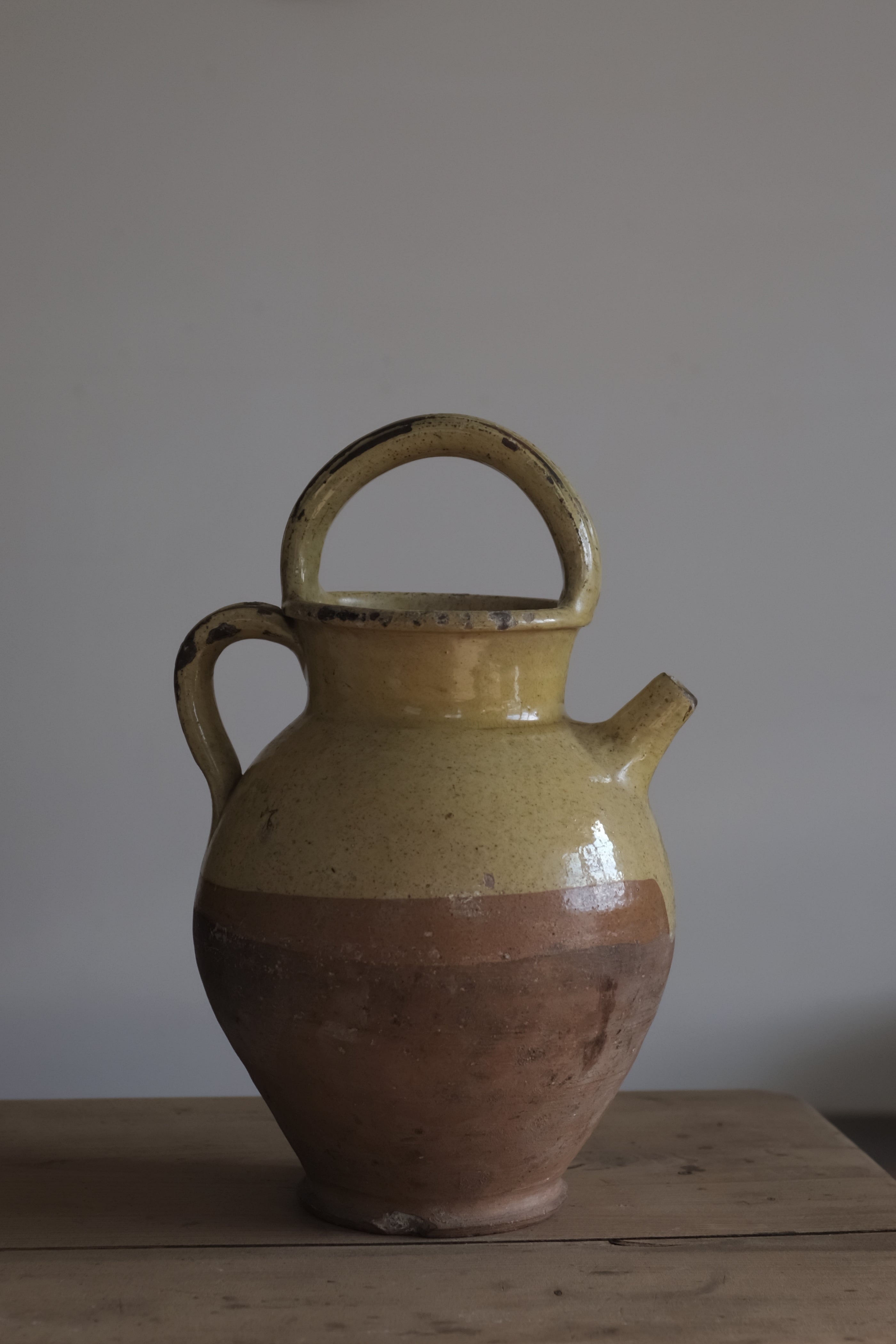  Antique Provence Pitcher "Gargoulette" 1800s / 南仏 ピシェ 19世紀, Gargoulette,- ambiant
