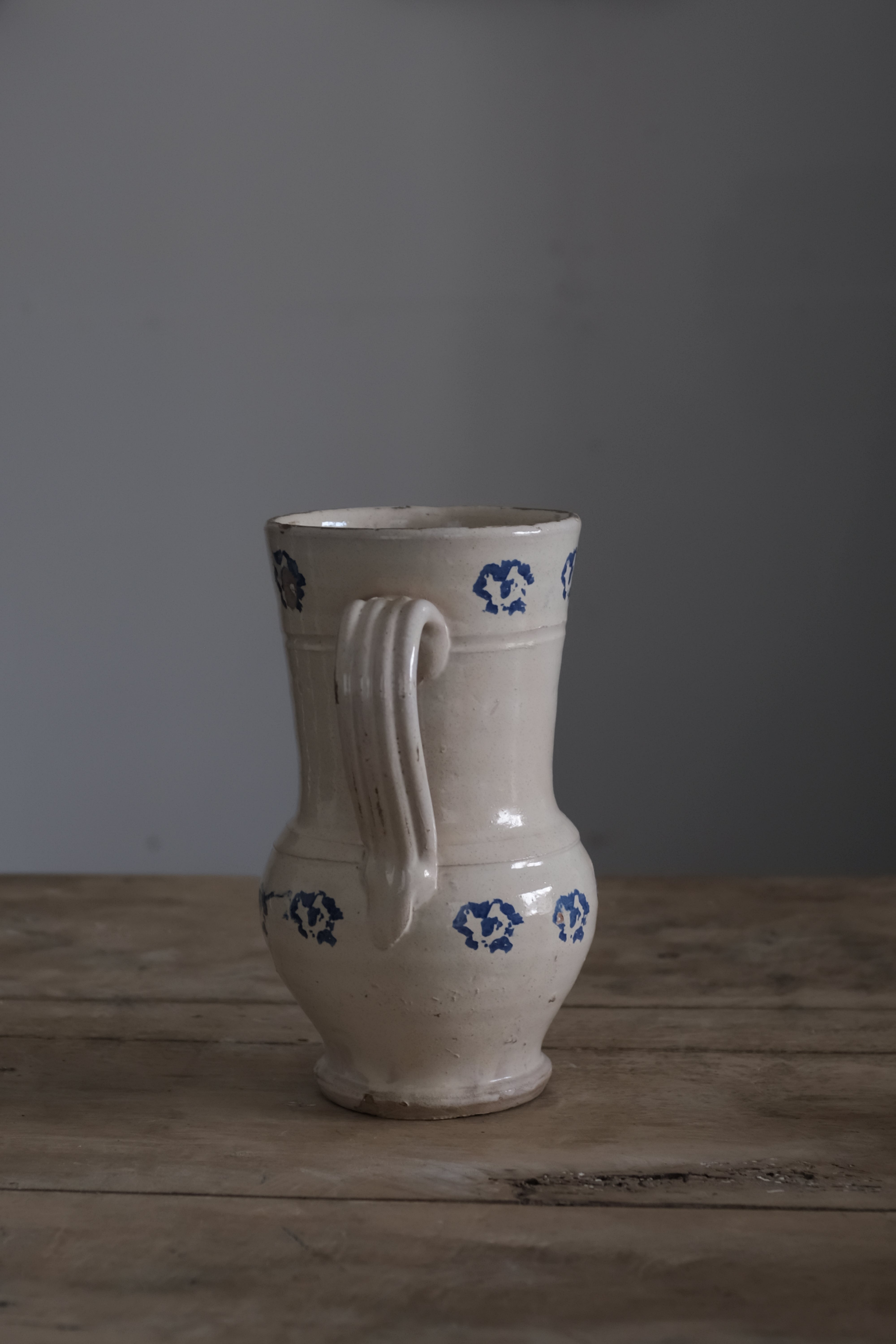 プーリア アンティーク 陶器 19世紀 グロッターリエ AN-24052