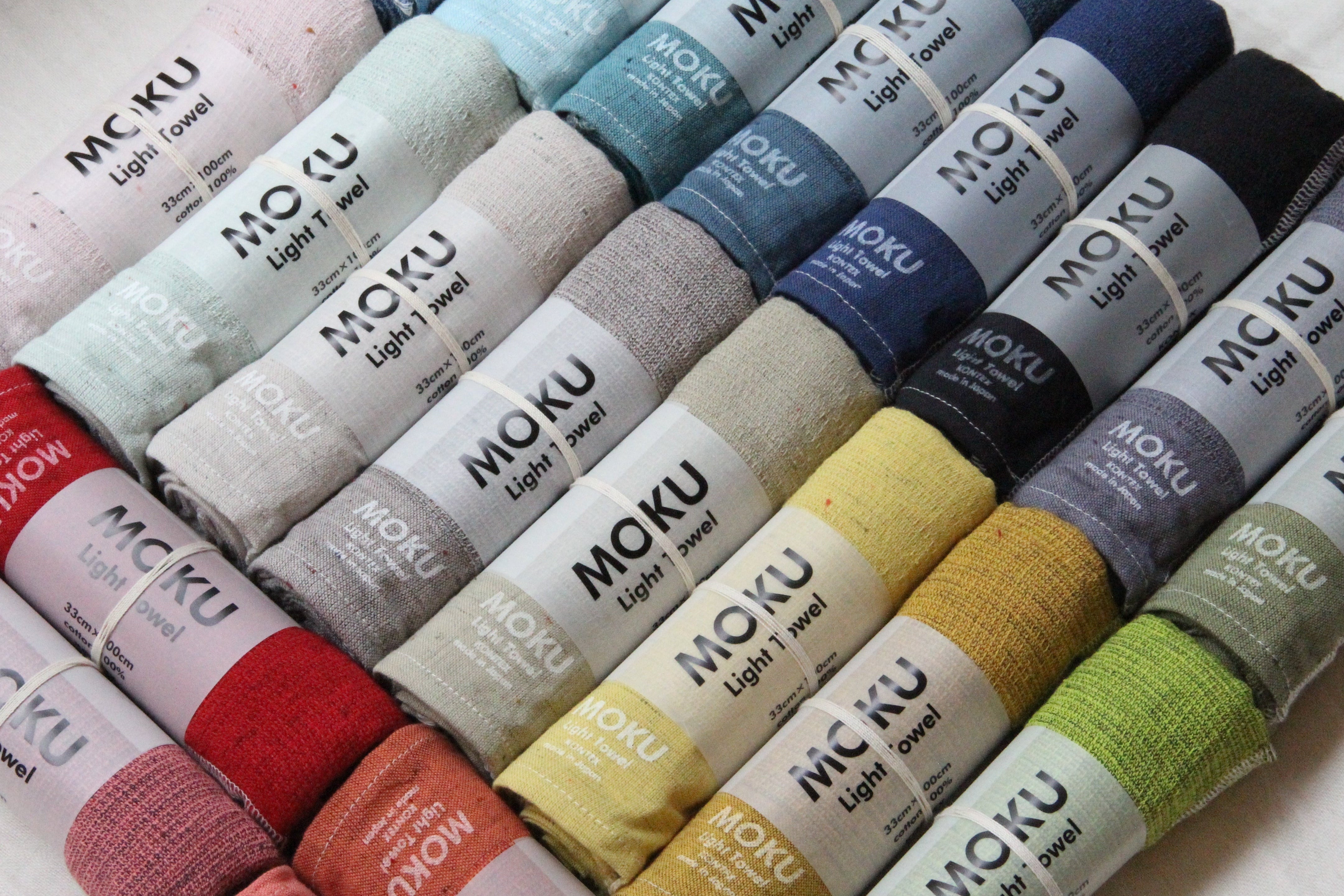  MOKU Light Towel - Premium Cotton Towel by kontex IMABARI JAPAN, Towels,- ambiant