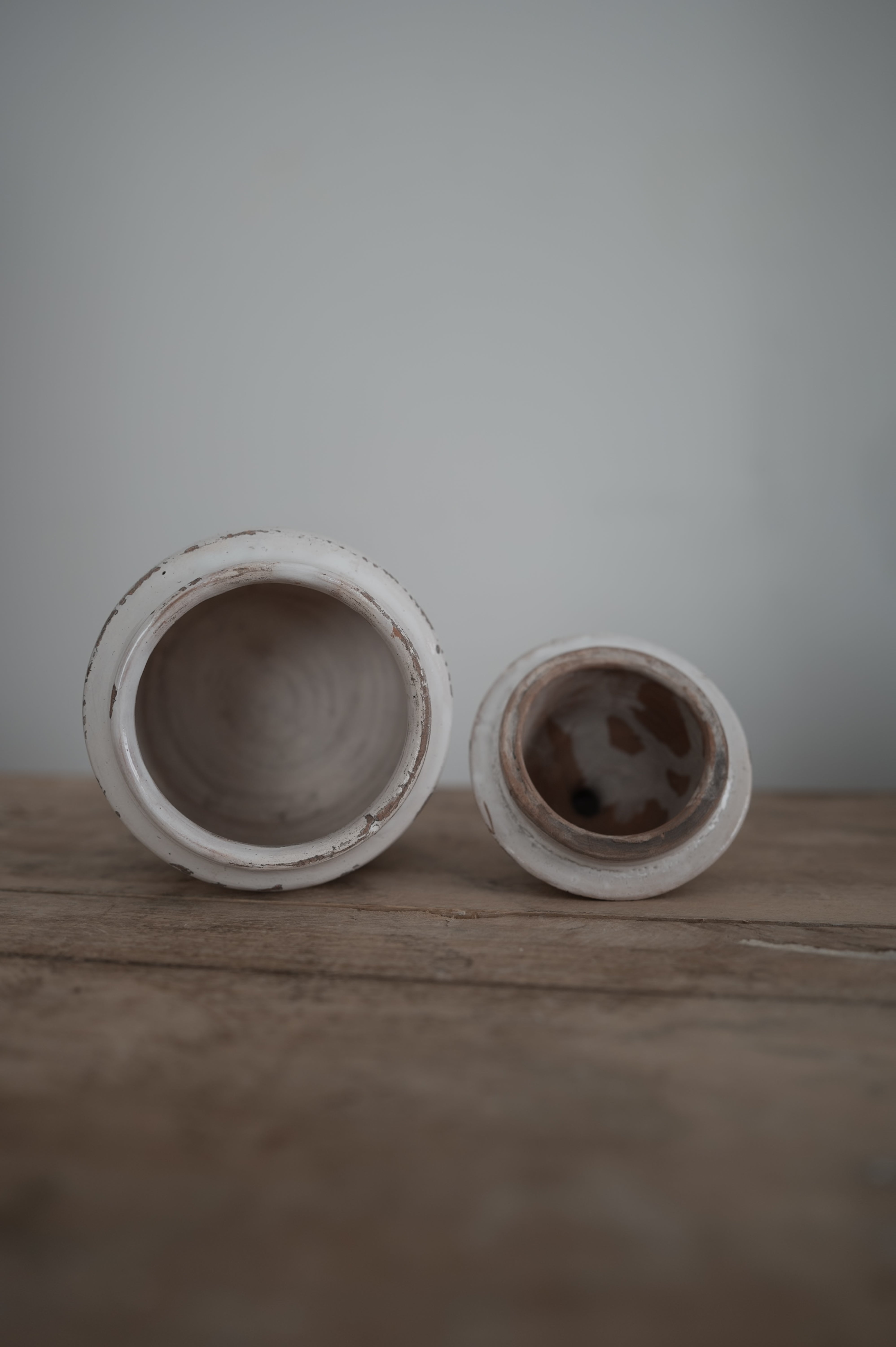 イタリア アンティーク 陶器 壺 1900年代 イタリア AN-24137