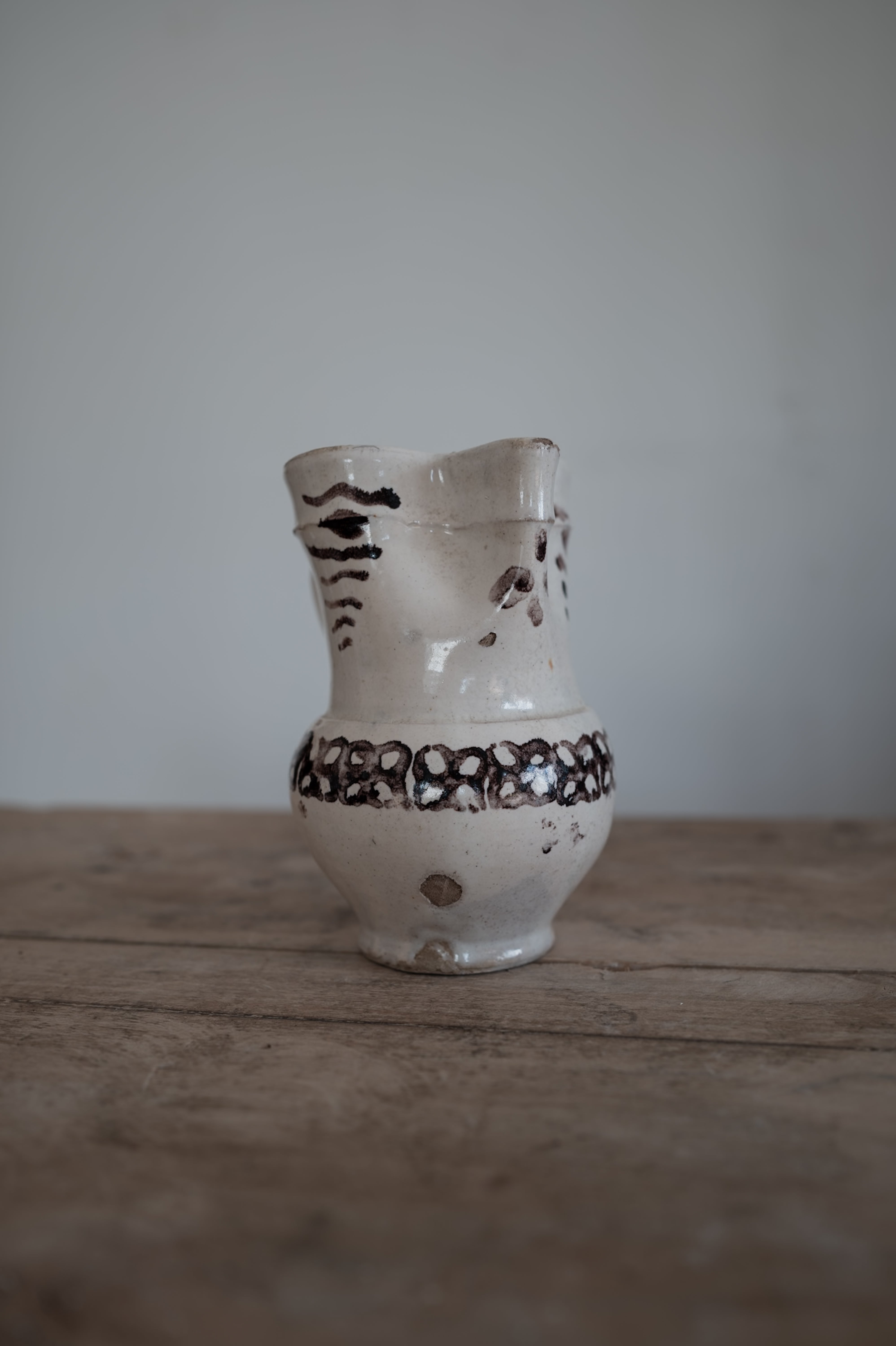 プーリア アンティーク 陶器 19世紀 グロッターリエ AN-24087