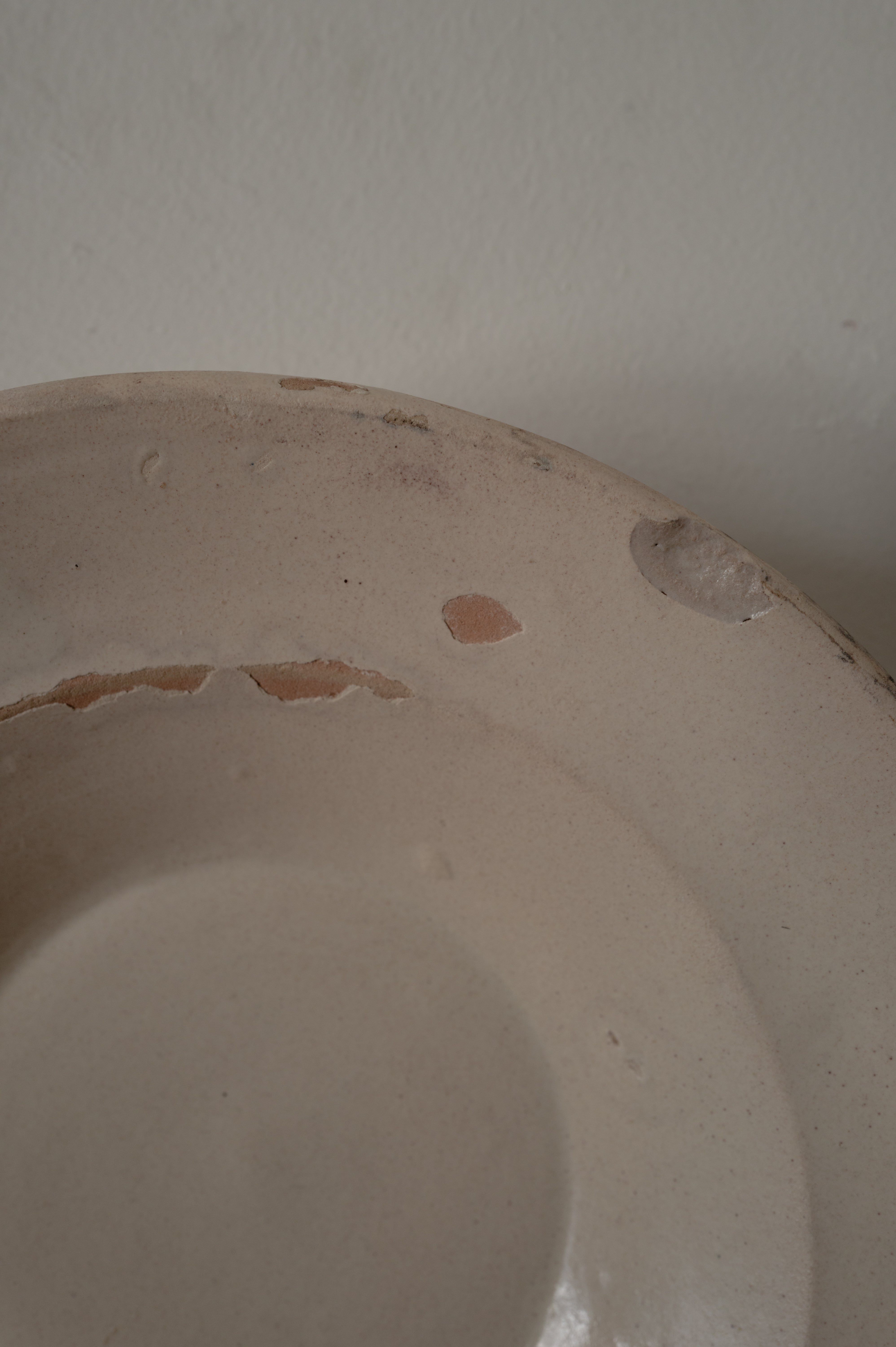 プーリア アンティーク 陶器 皿 18世紀 グロッターリエ AT-24030