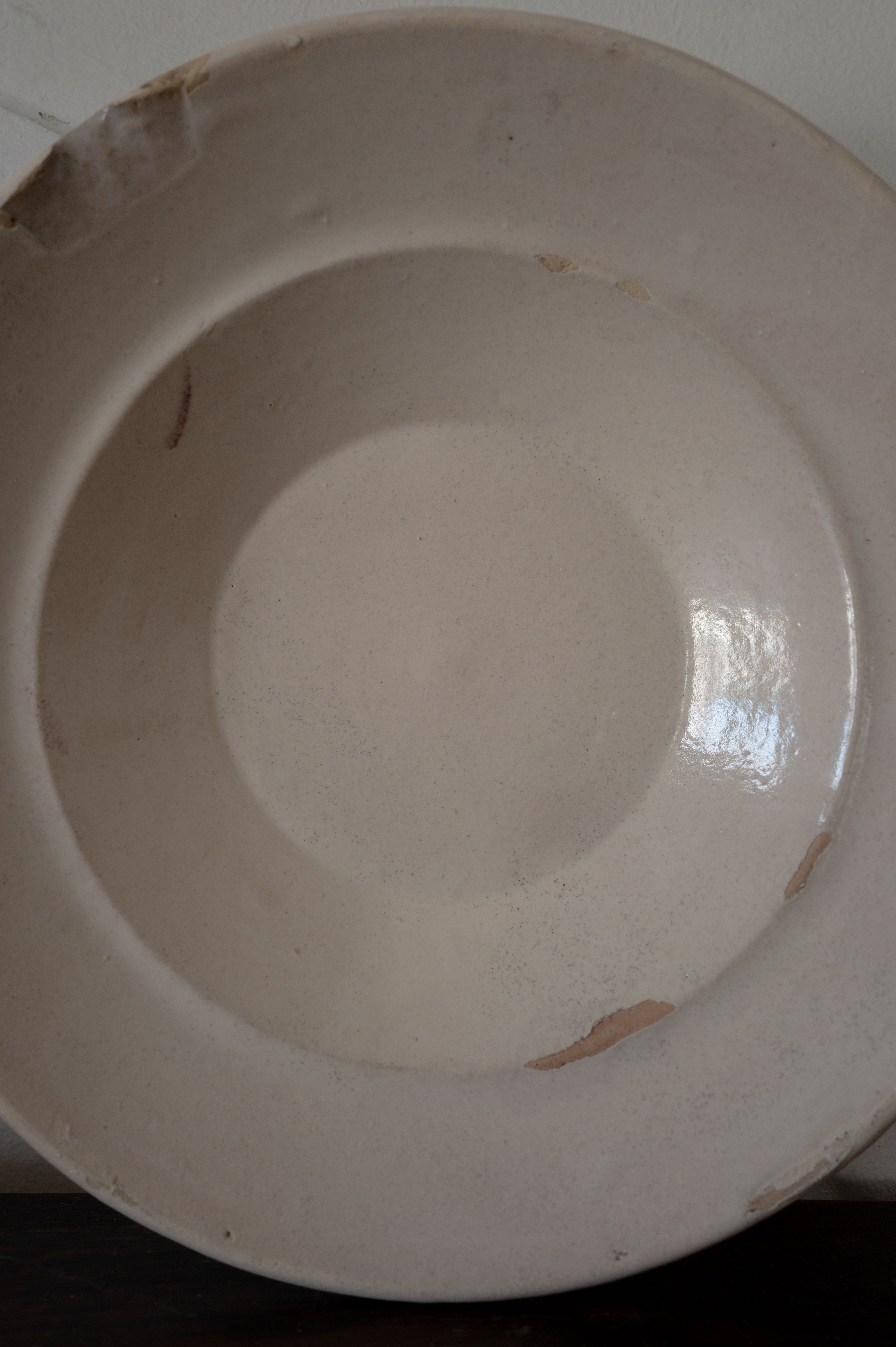 プーリア アンティーク 陶器 皿 18世紀 グロッターリエ AT-24031