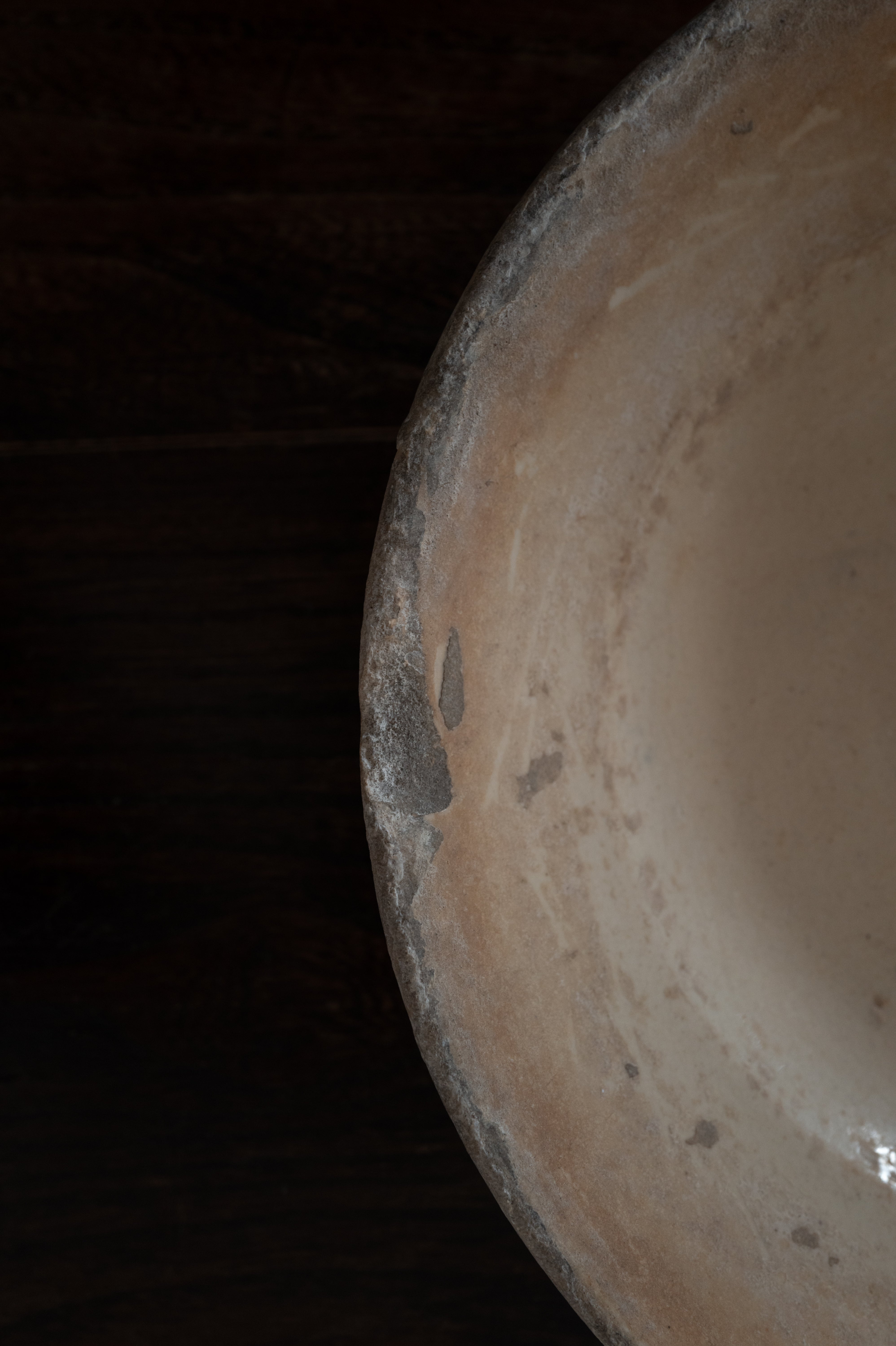 プーリア アンティーク 陶器 皿 19世紀 グロッターリエ AN-24142