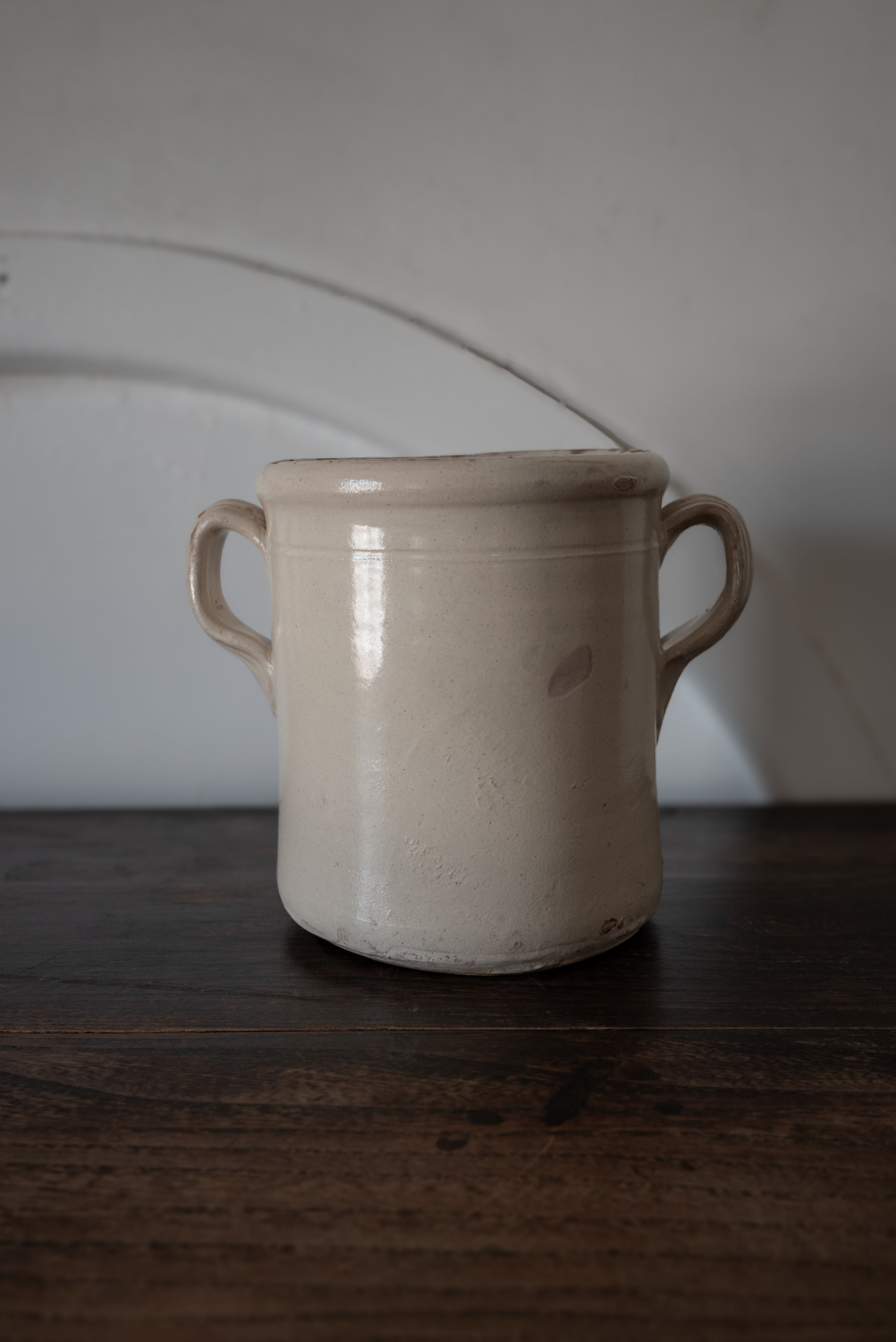 プーリア アンティーク 陶器 壺 1900年代 グロッターリエ AN-24167