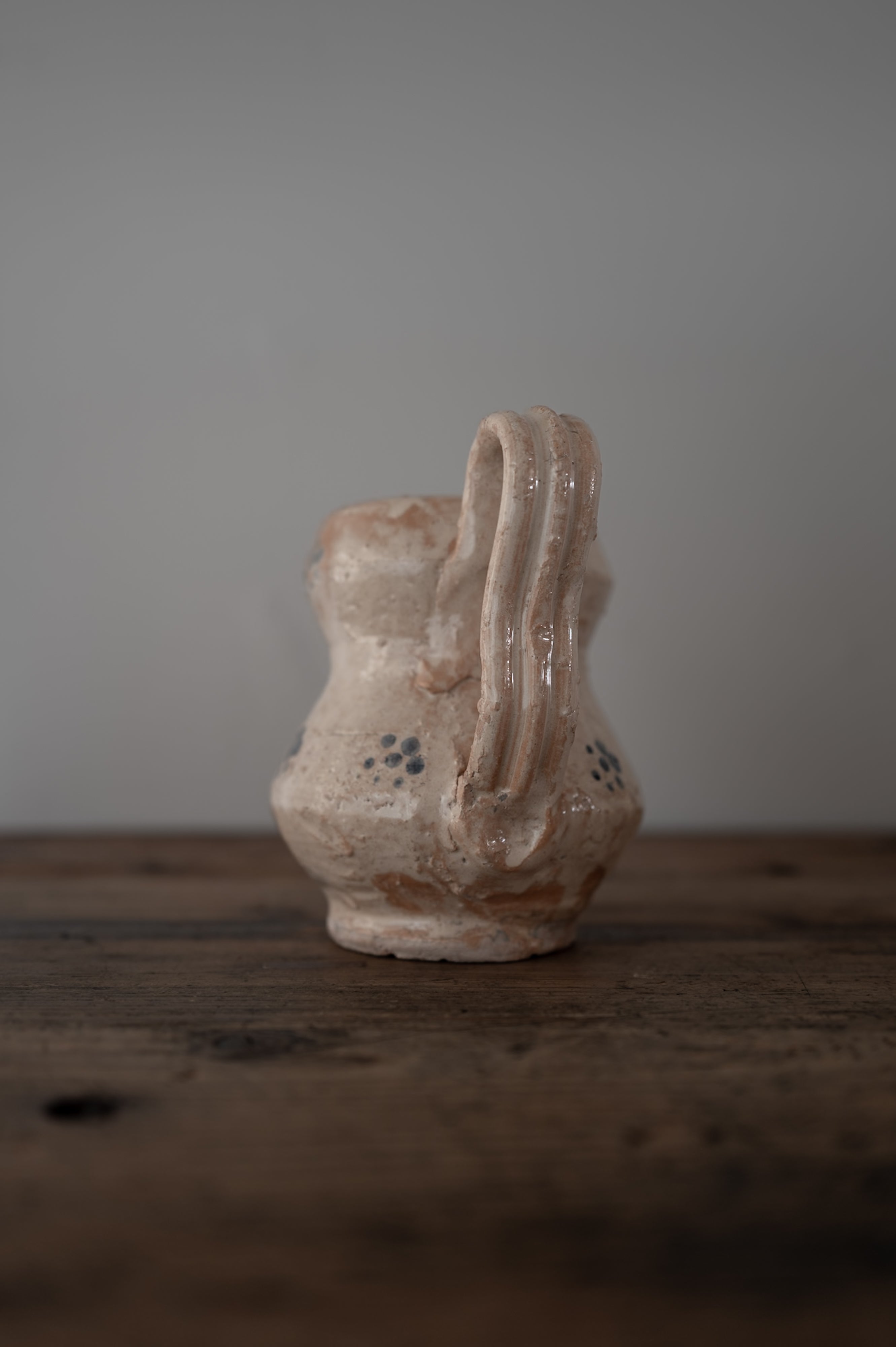 プーリア アンティーク 陶器 19世紀 グロッターリエ AN-24134