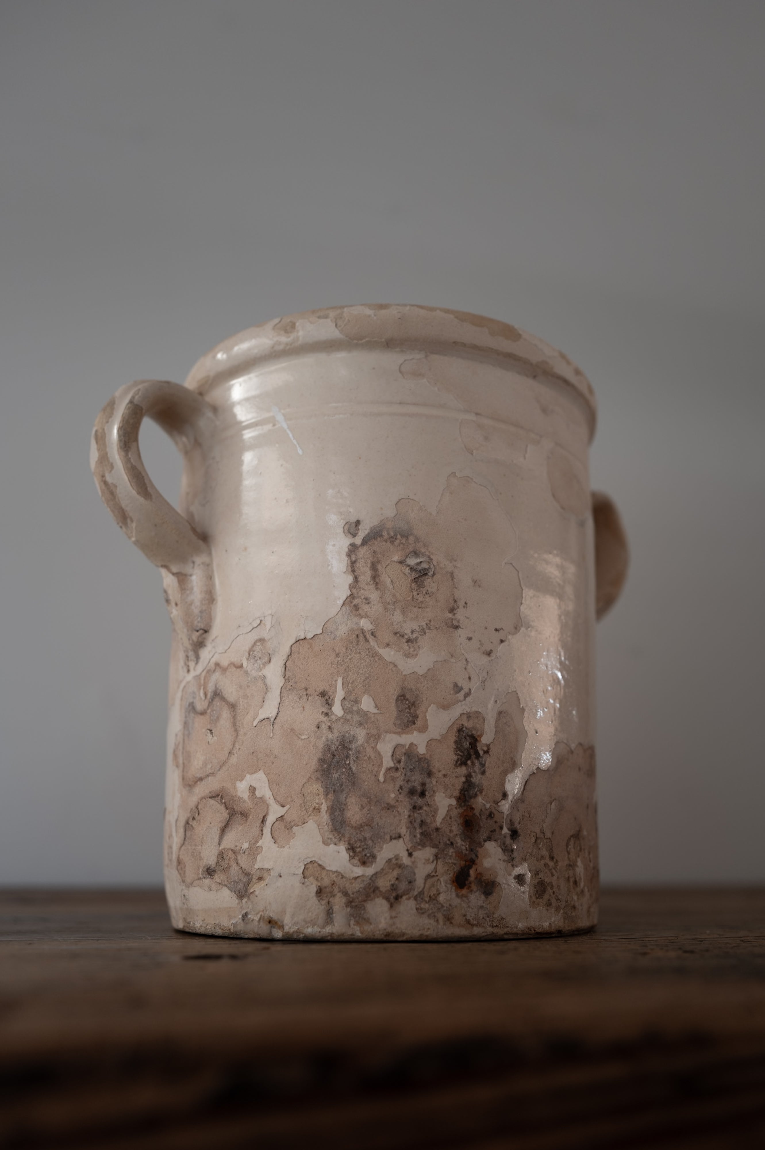 プーリア アンティーク 陶器 19世紀 グロッターリエ AN-24168