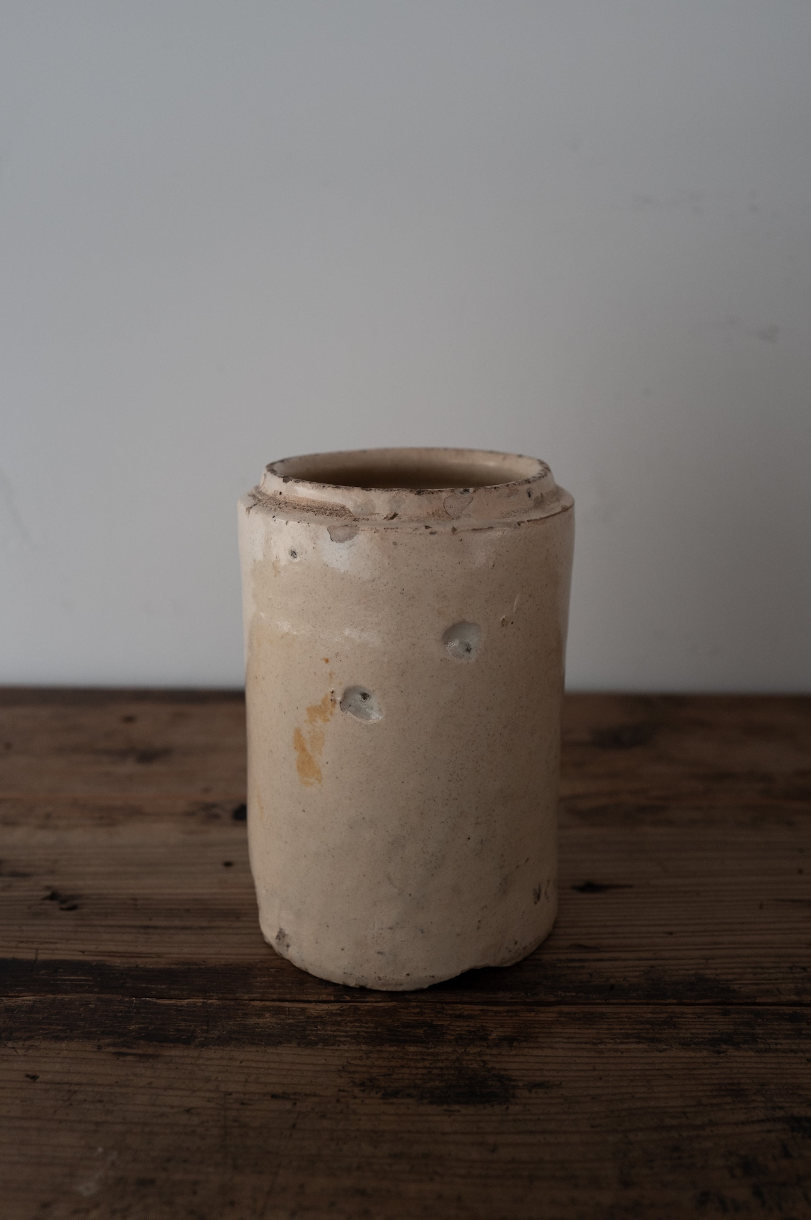 プーリア アンティーク 陶器 壺 19世紀 グロッターリエ AN-24133