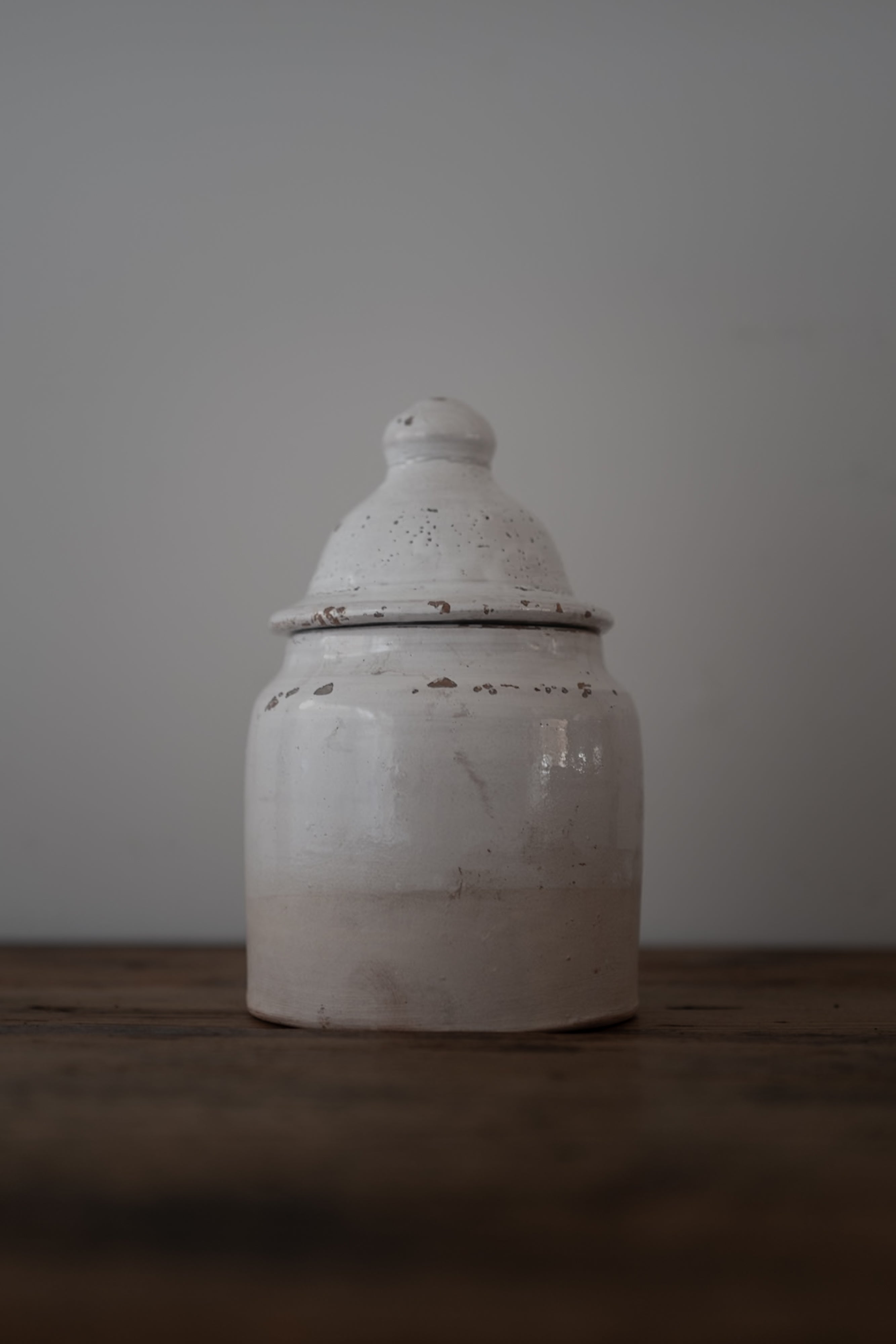 イタリア アンティーク 陶器 壺 1900年代 イタリア AN-24138