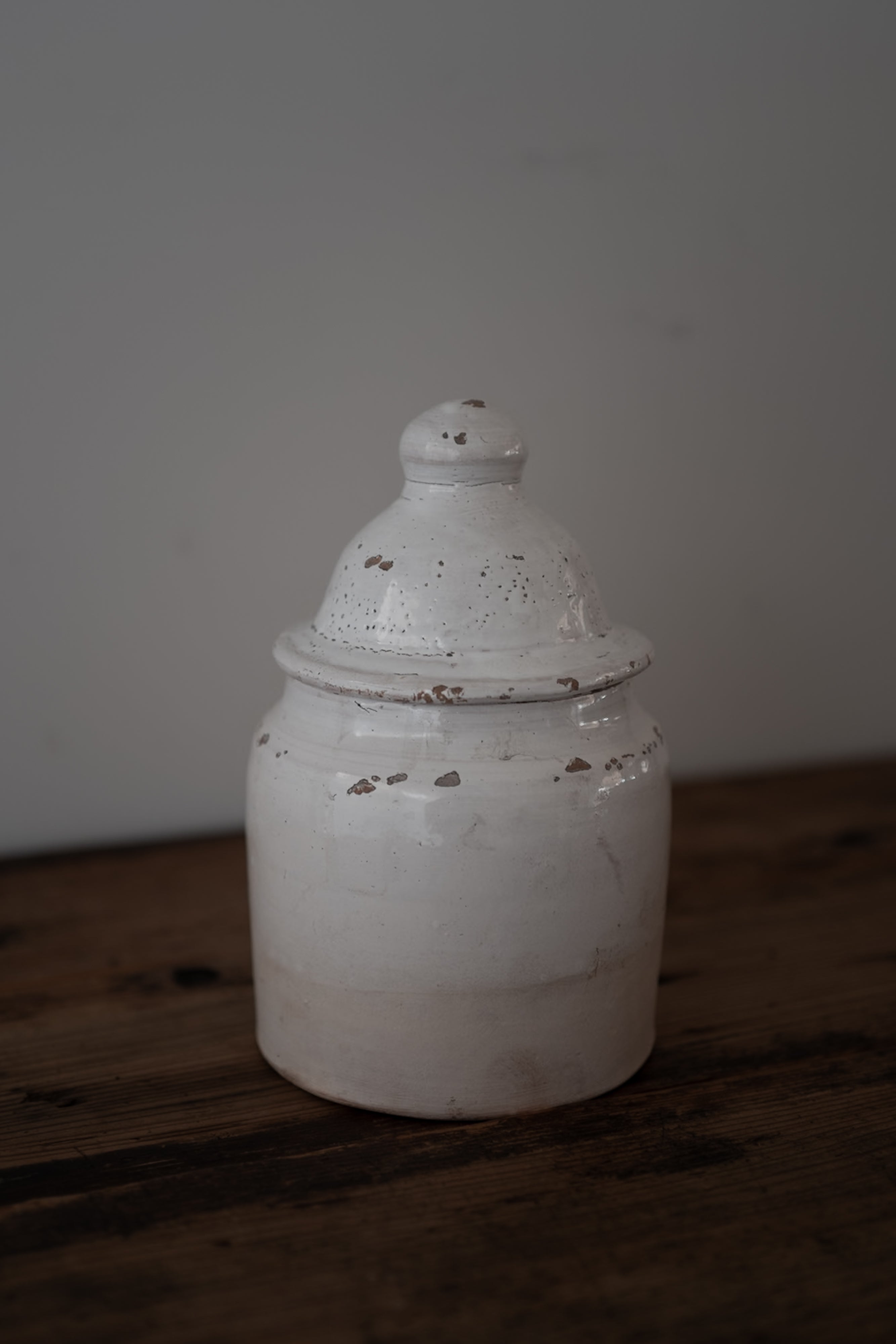 イタリア アンティーク 陶器 壺 1900年代 イタリア AN-24138