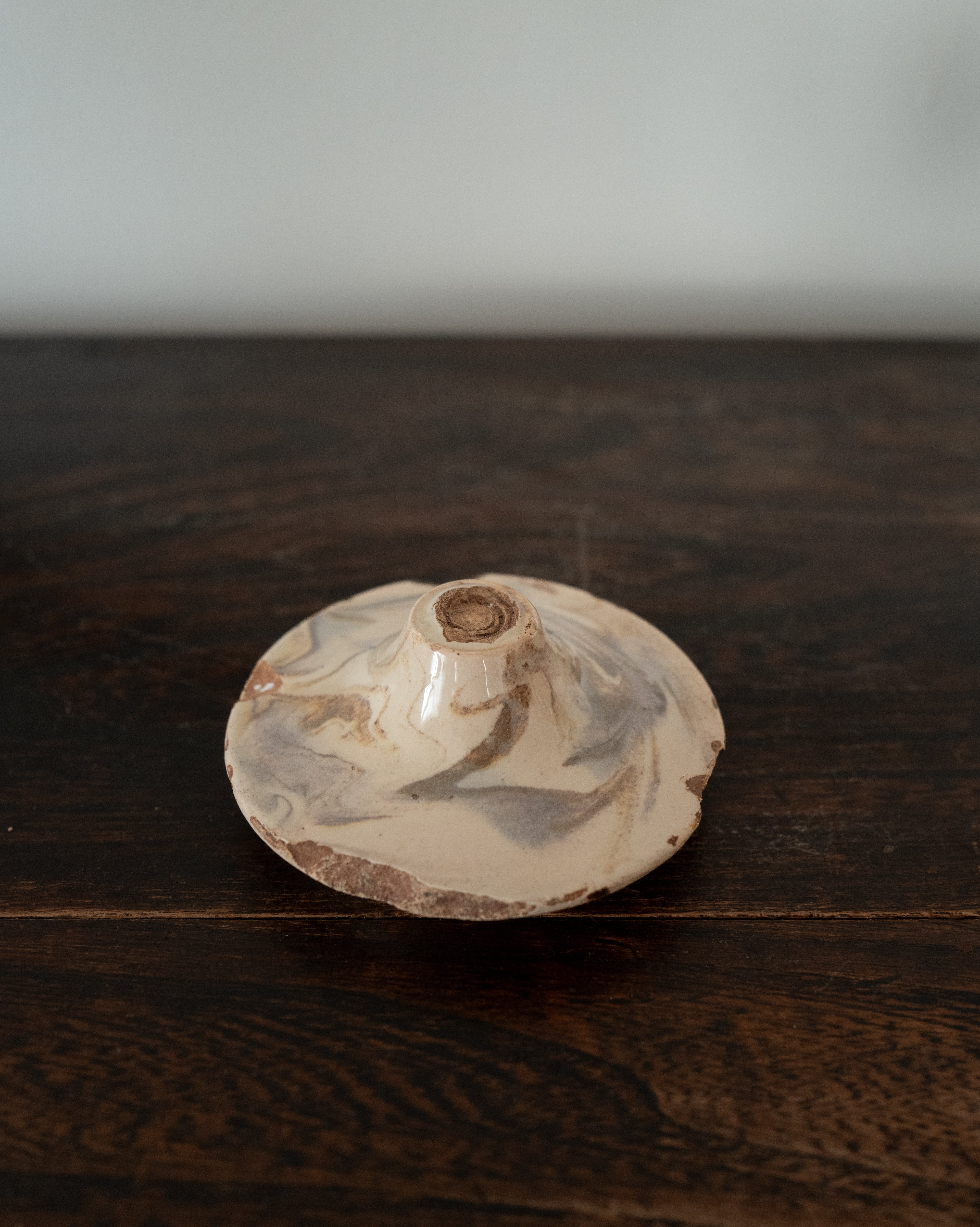  19世紀 イタリア プーリア 蓋付き陶器 AN-25077, ,- ambiant