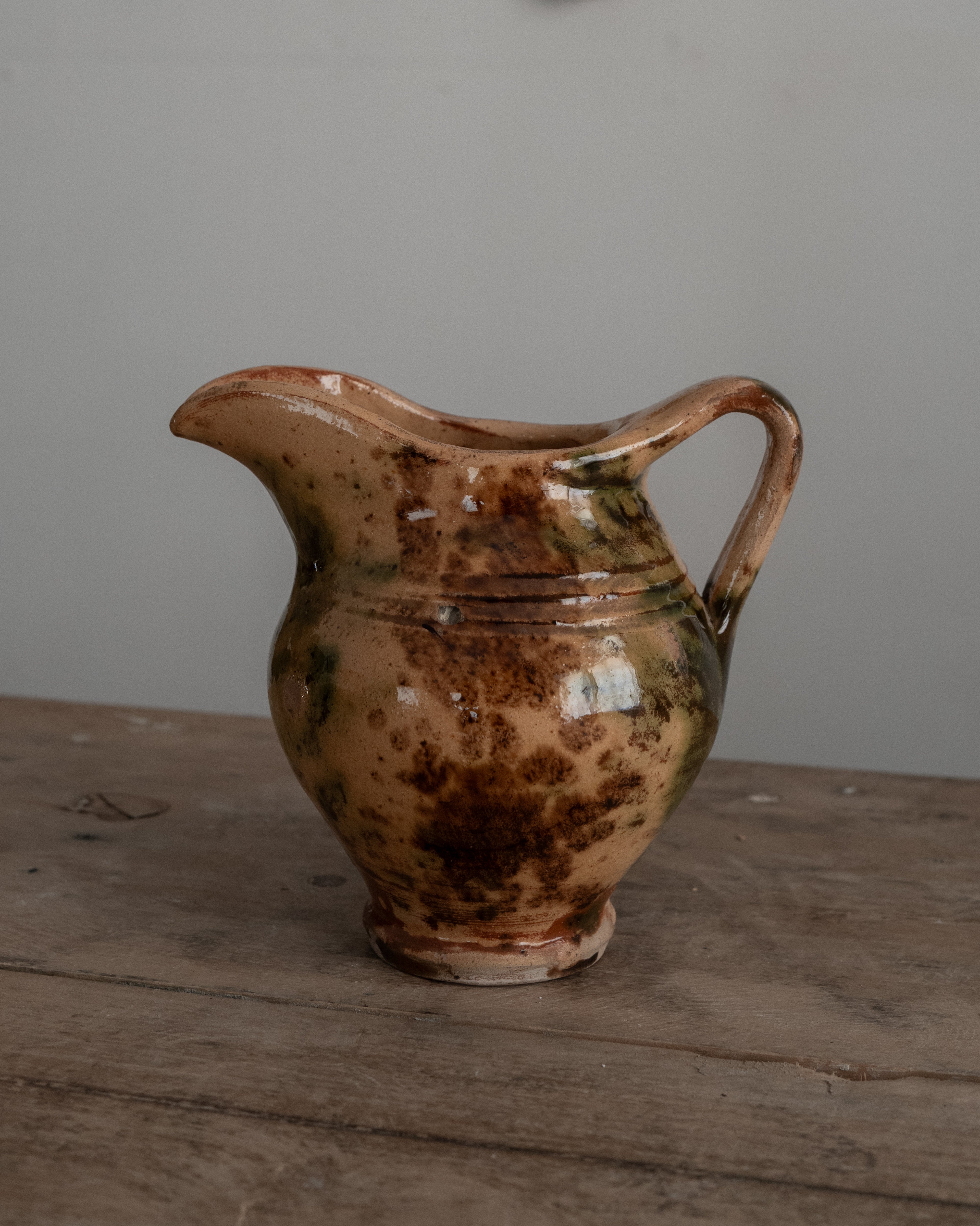 イタリア アンティーク 陶器 水差し イタリア セミナーラ AN-5227