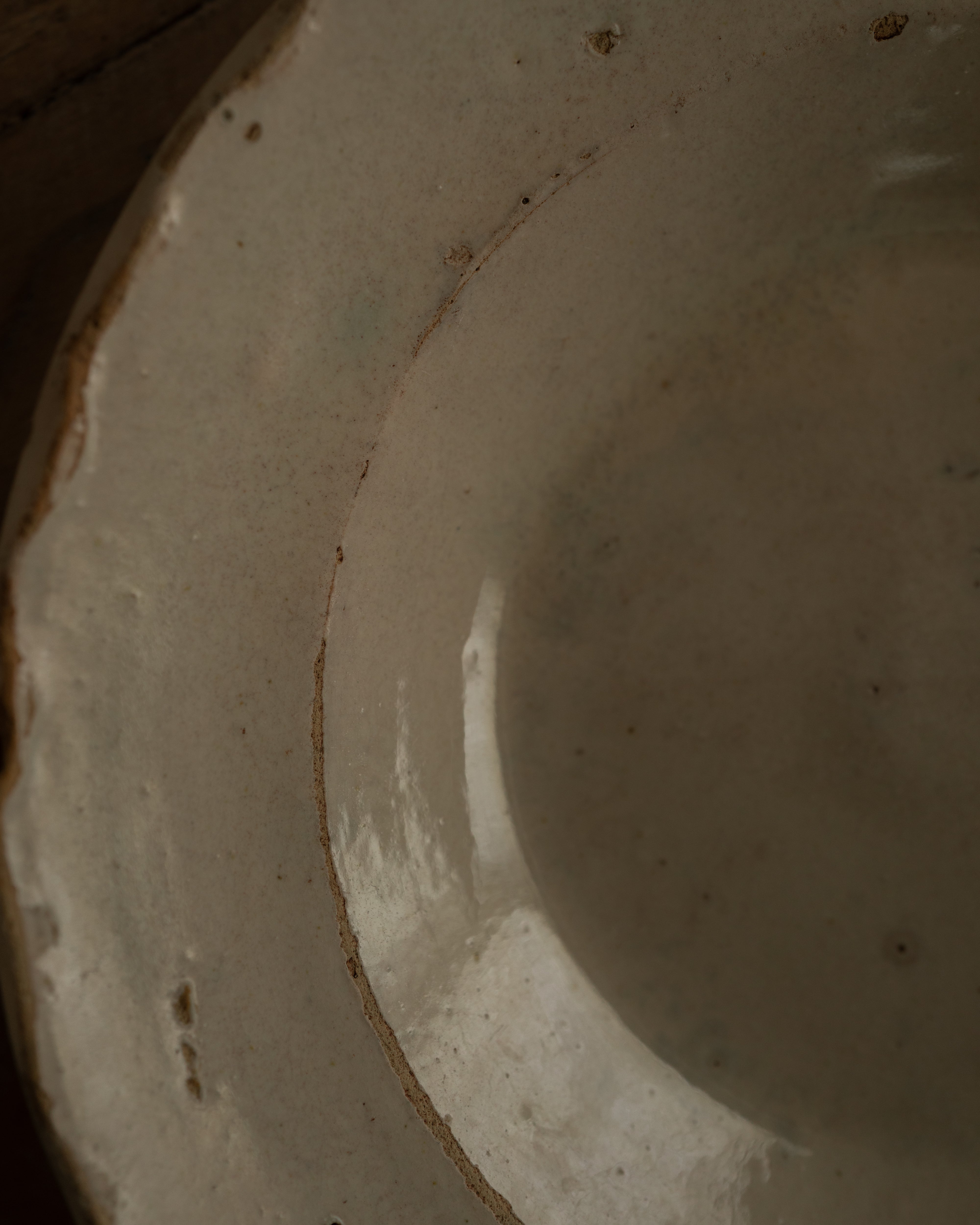 プーリア アンティーク 陶器 皿 19世紀 グロッターリエ AN-25194