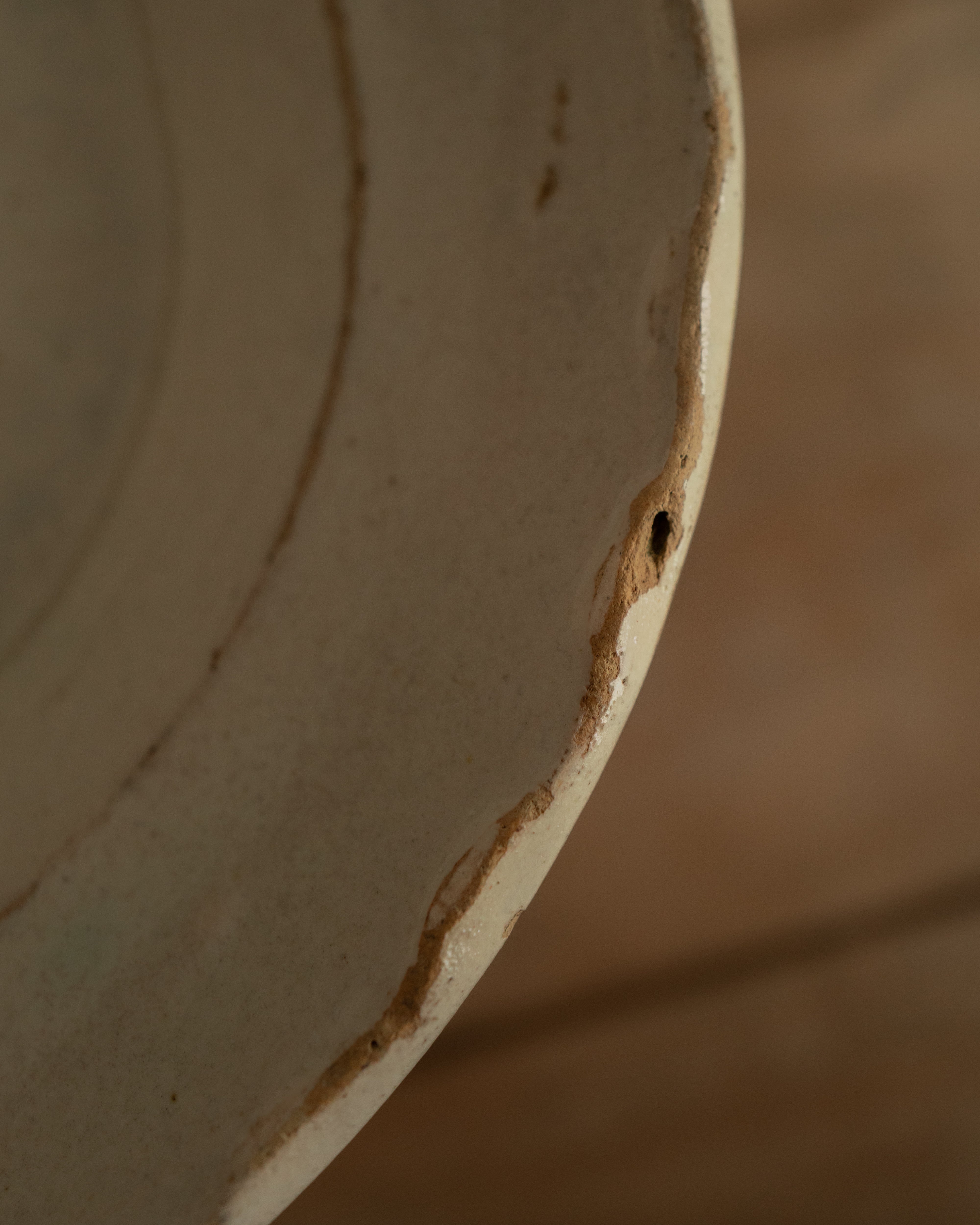 プーリア アンティーク 陶器 皿 19世紀 グロッターリエ AN-25194