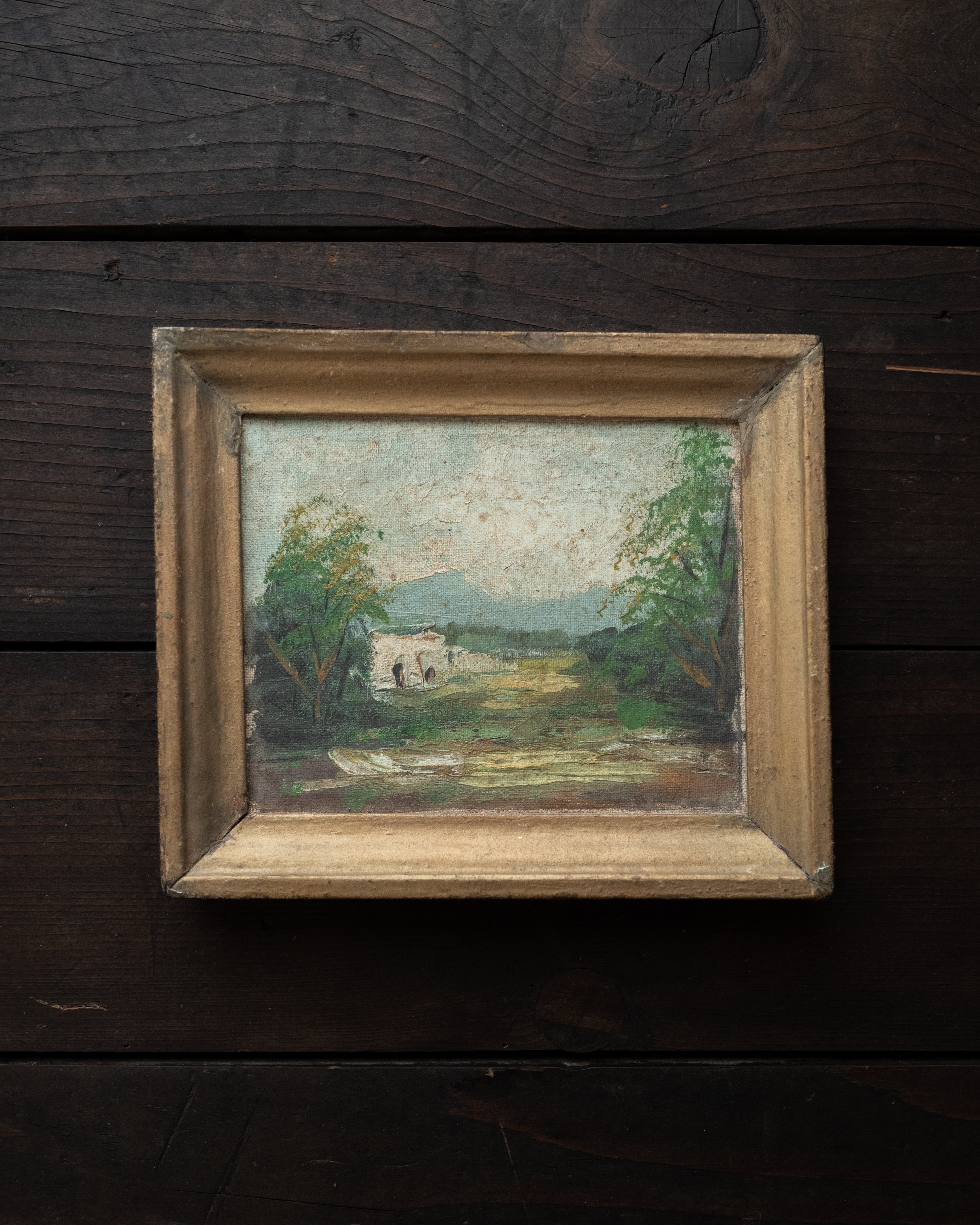 Italian Tuscany Old Painting AN-5105