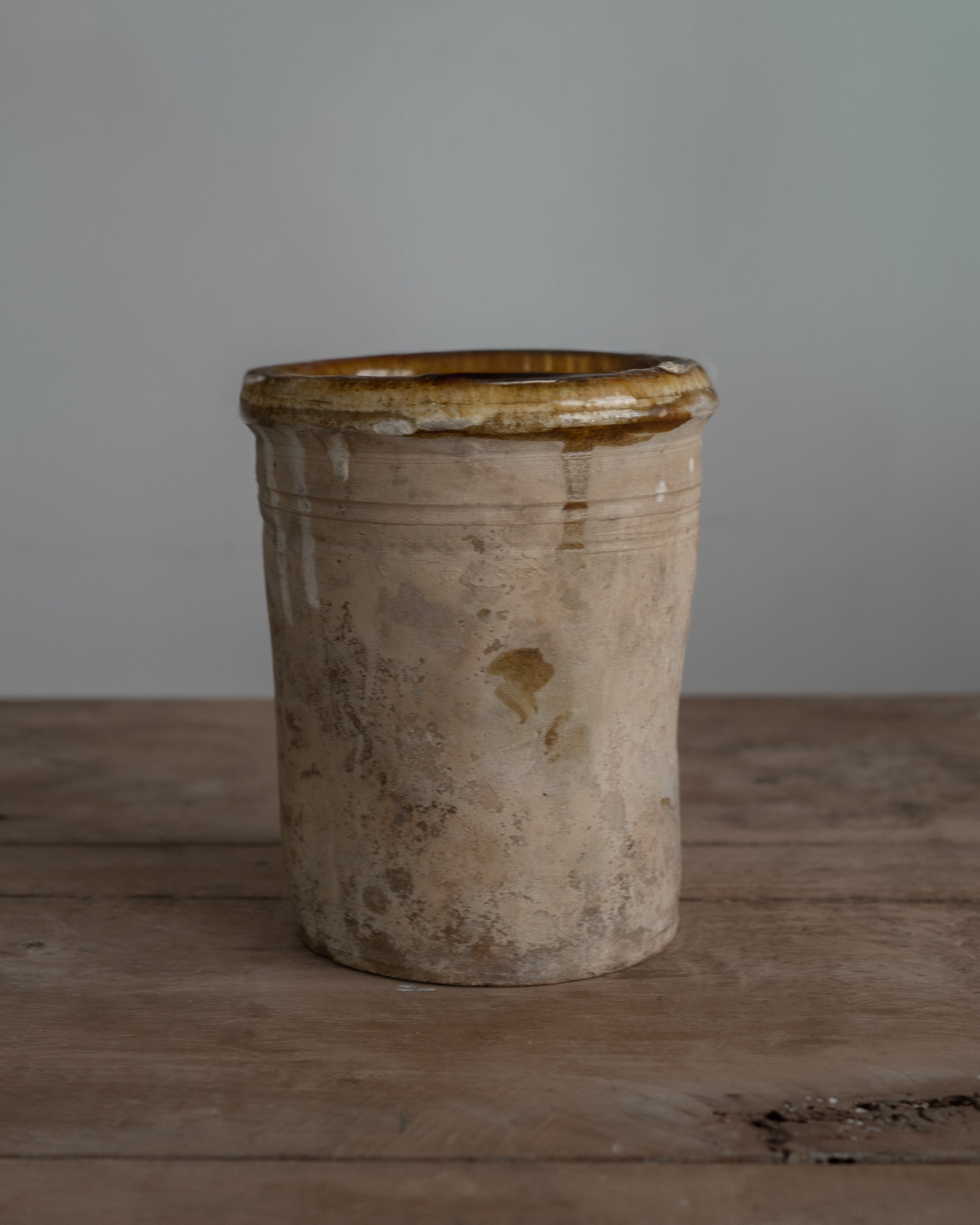 19th Century Italian Terracotta Storage Container AN-5222